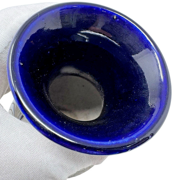 Vintage Tonala Mexican Pottery Vase Bird Floral Design Signed Folk Art 6.5” EUC - Picture 8 of 14